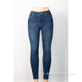 Großhandel Damen Blue Skinny Jeans